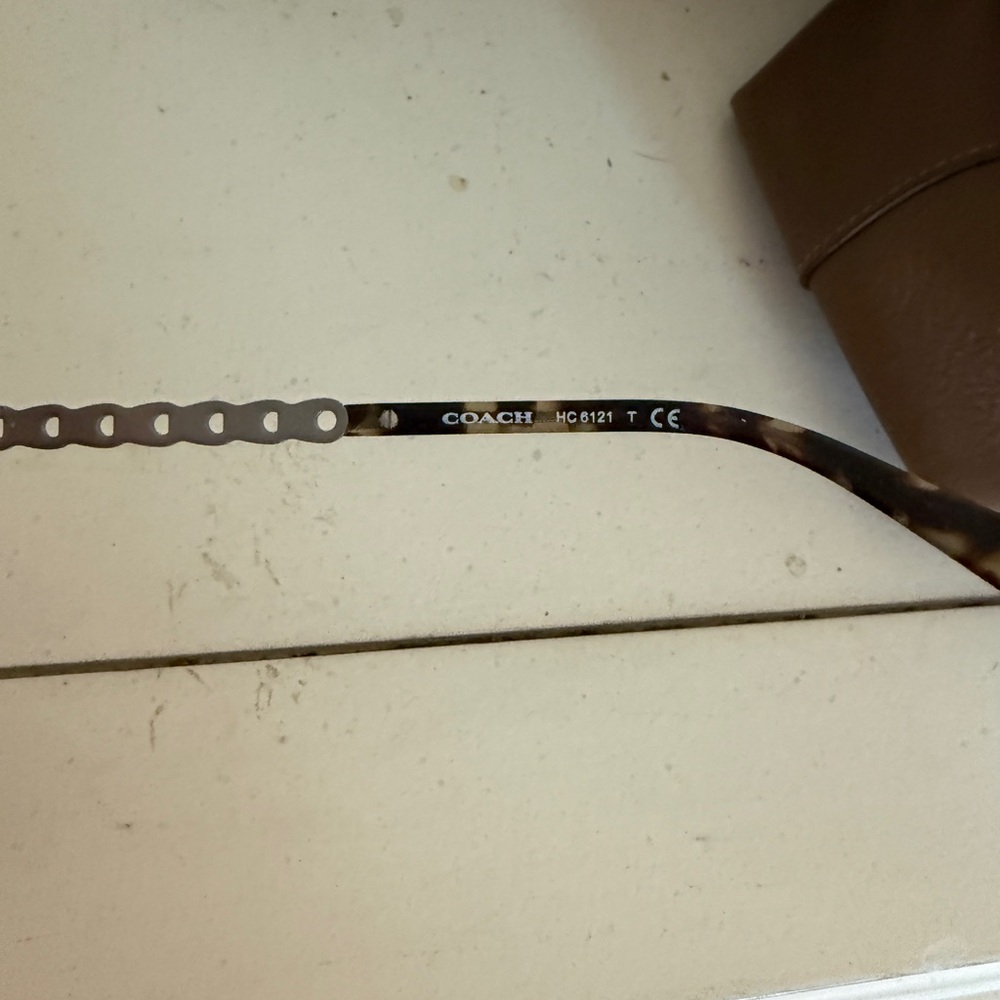 Coach Tortoise Shell Eyeglasses - Picture 3 of 3